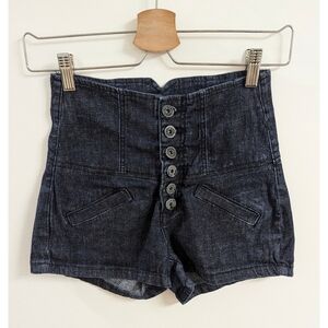 ZD High Waist Denim Mini Shorts Size 5